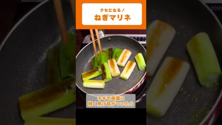 【つくおきレシピ】無限ねぎマリネ🍳の作り方！#shorts