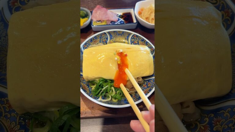 だし巻き卵から黄身がとろ〜り定食1,000円🍳#japanesefood
