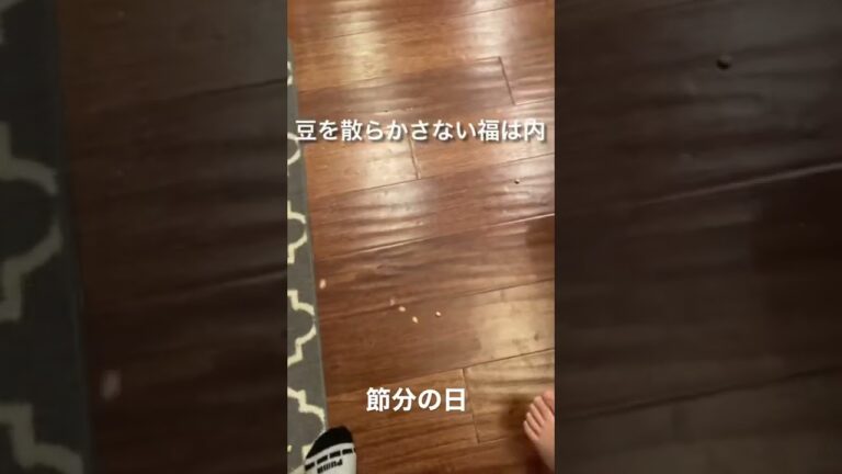 【節分】正しい豆まきの方法＃節分　#豆まき　#正しい　#鬼は外