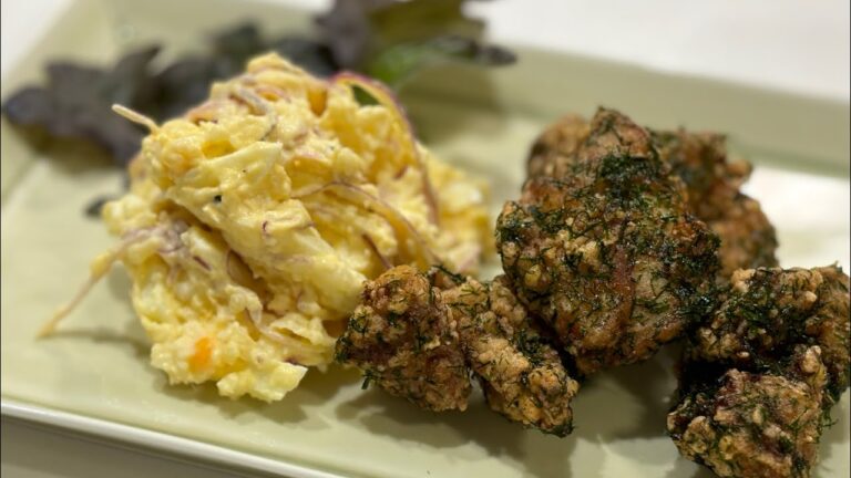 つれづれキッチンvol.490   ＃のり塩から揚げ　＃ポテトサラダ　お料理しながらゆる〜くおしゃべり