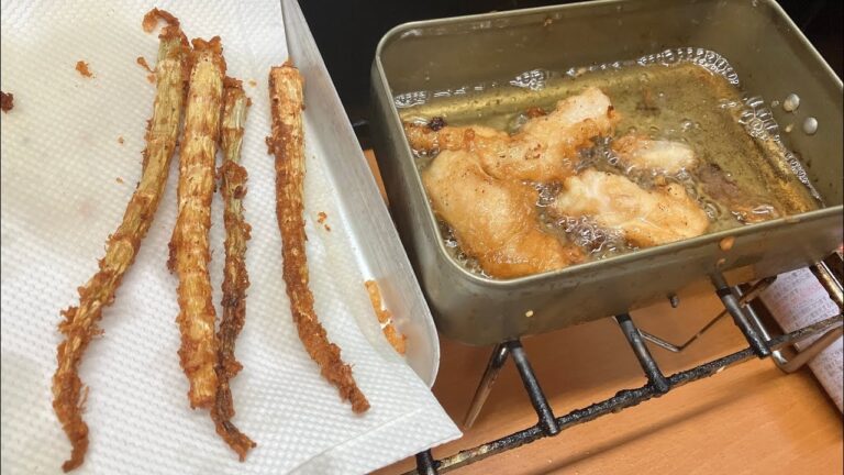 フライドバンブーとヤゲンナンコツの唐揚をハイボールでキメるだけの動画