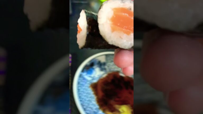 サーモン巻き🍚 #food