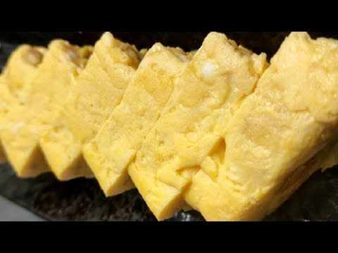 お弁当のおかずに茶碗蒸しのような絶品とろぷるだし巻き玉子水分多めにすると食感も変わってくる#Shorts