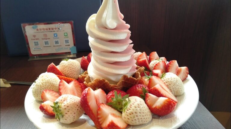 【茨城パフェ】いちごタップリ茨城県鉾田市・深作農園へスペシャルいちごパフェを食べに行く！