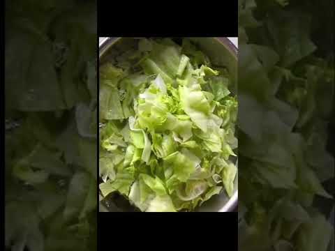シャキシャキレタス #shorts  #asmr  #料理動画