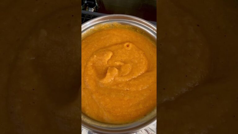 玉ねぎと人参の濃厚スープ