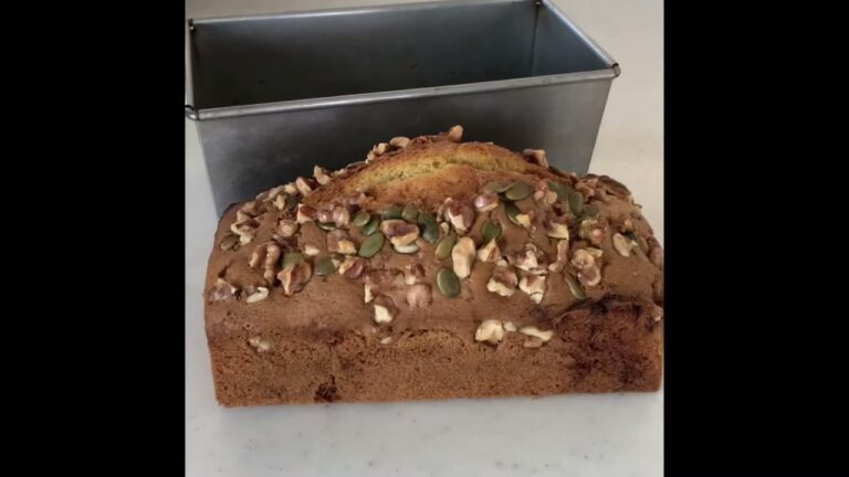 ナッツのパウンドケーキ