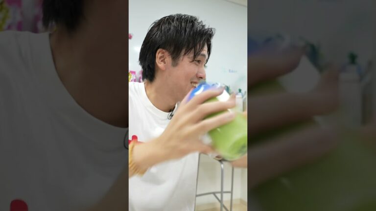 スタバ風に青汁つくってみた！#青汁 #健康 #ダイエット