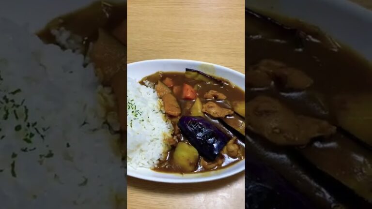 夏野菜カレー　#shorts #料理  #vlog