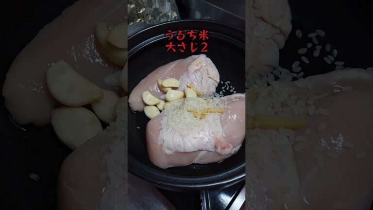 【料理】ホロホロ鶏肉のサムゲタン風ピリ辛スープ。#簡単料理 #shorts_ #shorts