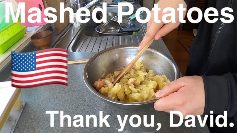 アメリカ人直伝！！マッシュポテト🇺🇸