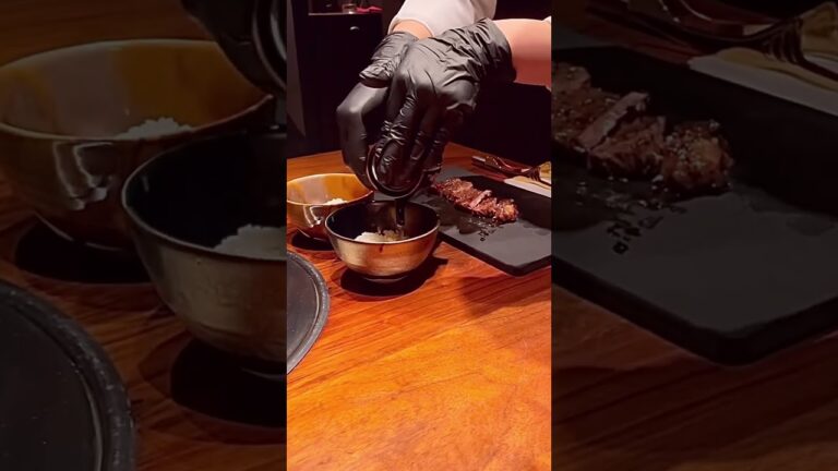 【焼肉牛印 銀座店】焼肉トラジの新スタイル。フルアテンドの極上焼肉店が銀座にオープン。 #shorts