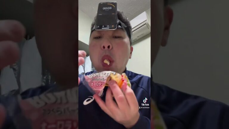 【15秒チャレンジ】ふっくらバーガーオーロラソース