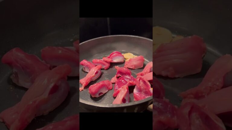 脂肪燃焼🔥砂肝とにんにくのスタミナ炒め【レシピ詳細は説明欄へ♪】#ダイエット料理