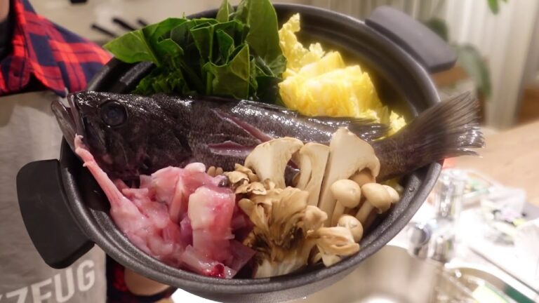 美味しい鍋つゆの作り方 アンコウとクロソイの寄せ鍋