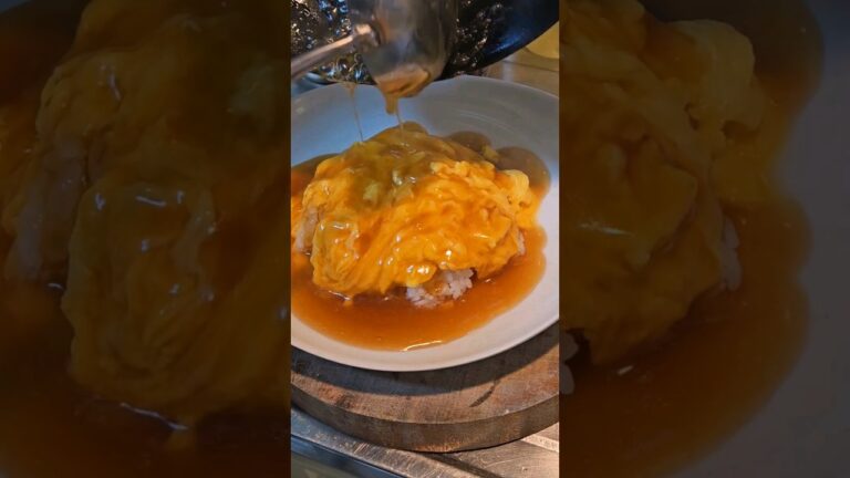 卵だけでめっちゃうまい天津飯！名前募集中