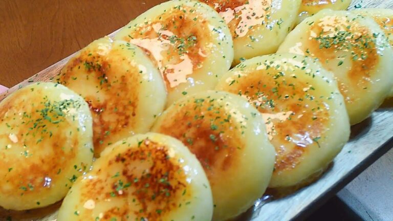 Potato mochi in Cheese：もちもちチーズポテト：ほんのり甘みが絶品！