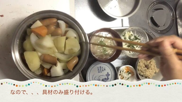 １人暮らしご飯！大根を使いまわしてお料理４品！
