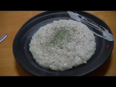 チーズリゾット作りました。 簡単すぎて誰でも作れて 高級イタリアン