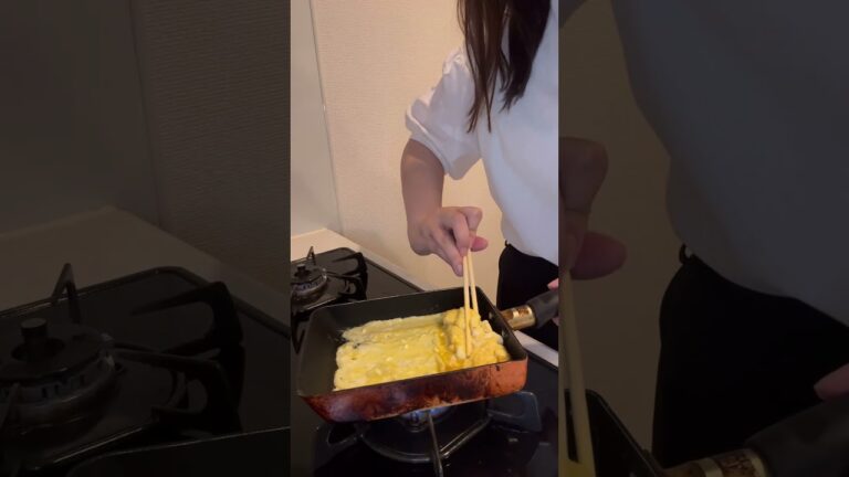 甘塩っぱいたまご焼き🥚#料理#たまご焼き