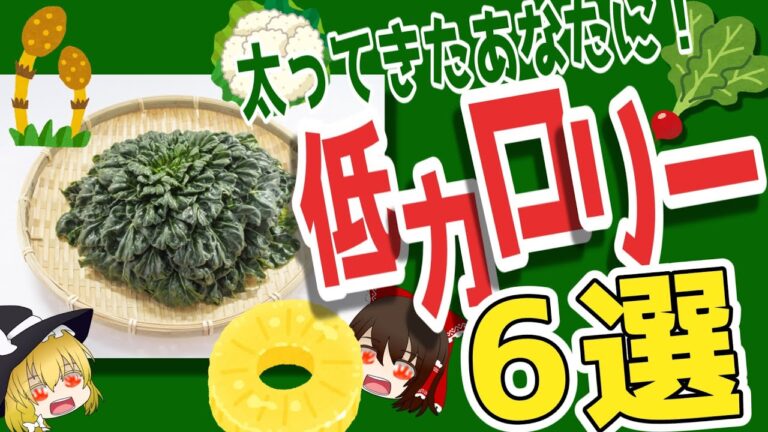 【ゆっくり解説】低カロリーな食品を解説！総集編！パート7
