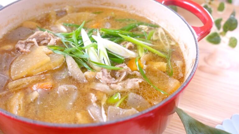 【さんまの塩焼き】【豚汁】の作り方｜和朝食｜Washoku｜Autumn Japanese breakfast recipe｜How to make Pork Miso soup｜Eng Sub