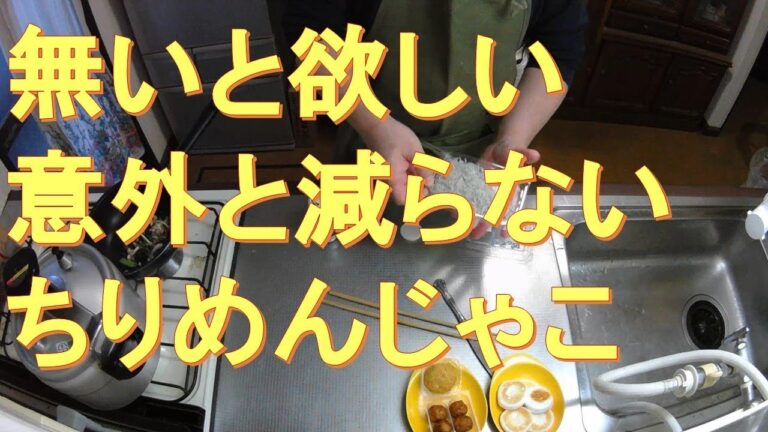 #272【キッチン俯瞰16倍速】弁当作り「ちりめんじゃこ入りほうれん草炒め」