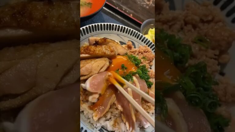 生親子丼🥺ྀི #渋谷 #japan #oyakodon #japanesefood #lunch #長左衛門 #親子丼 #鶏肉 #美味しい