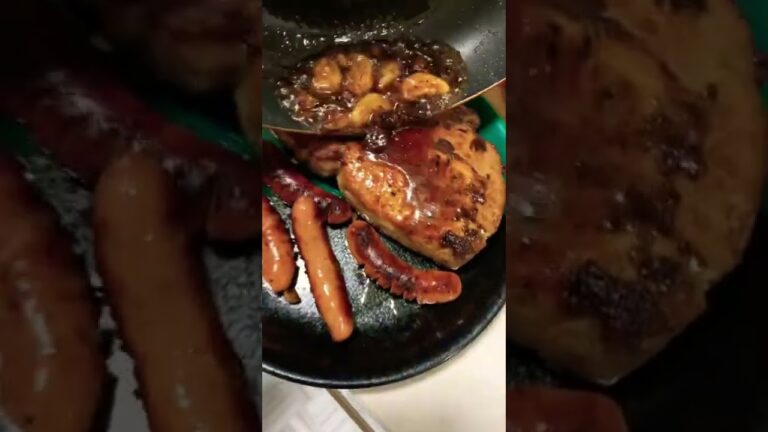 トンテキ”にんにく醤油”🍚