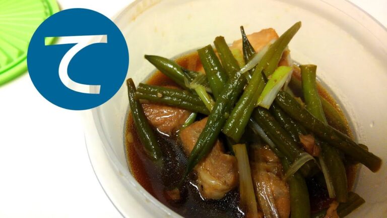 カレー用豚肉で角煮（2017/08/16）