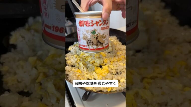 炒飯といえばコレ！の調味料｢創味シャンタン｣  #チャーハン #調味料紹介 #調味料雑学