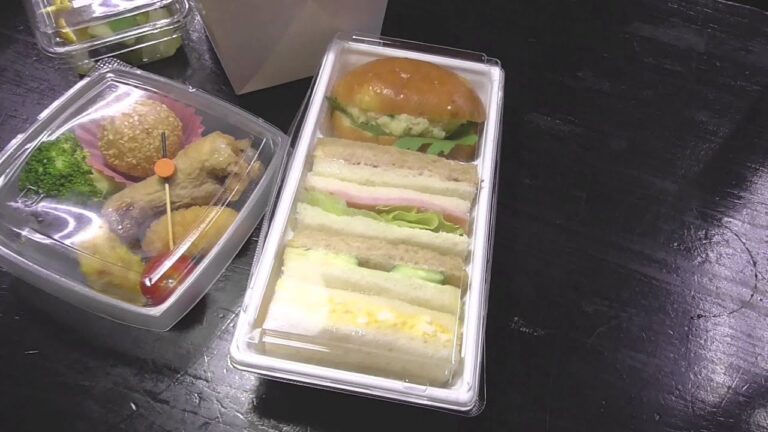 梵珠庵サンドイッチ弁当です。配達いたします水戸梵珠庵