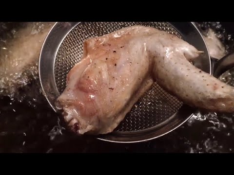 手羽先を素揚げしてみた