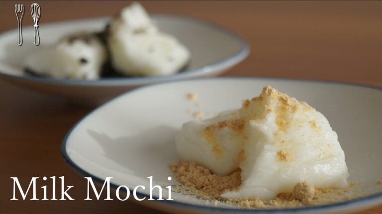 【牛乳大量消費】牛乳もちの作り方＊Milk Mochi＊
