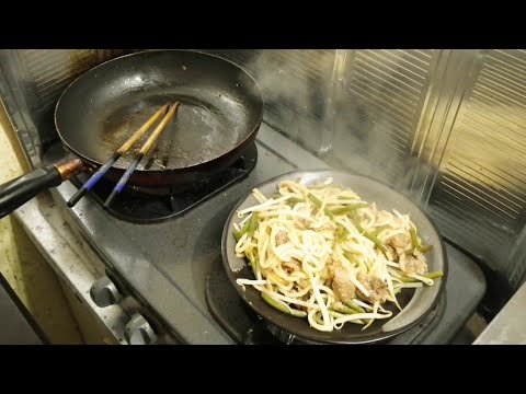 焼肉うどんを作ろう
