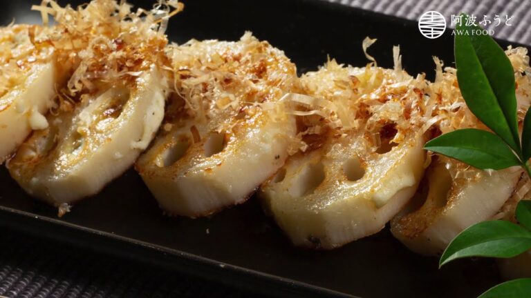 【パパっと簡単メニュー】れんこんのクリームチーズ焼き