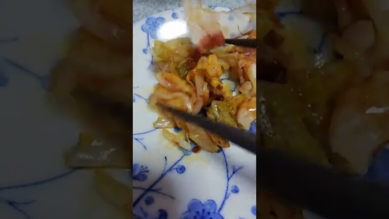 白菜の漬物　ご飯が進む