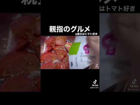 簡単ざっくりレシピ 「トマトの酢もの」※音量注意