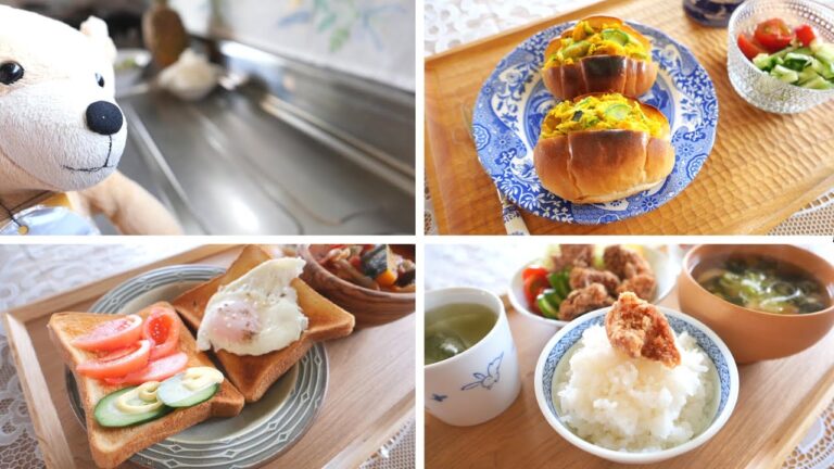 から揚げと野菜スープ