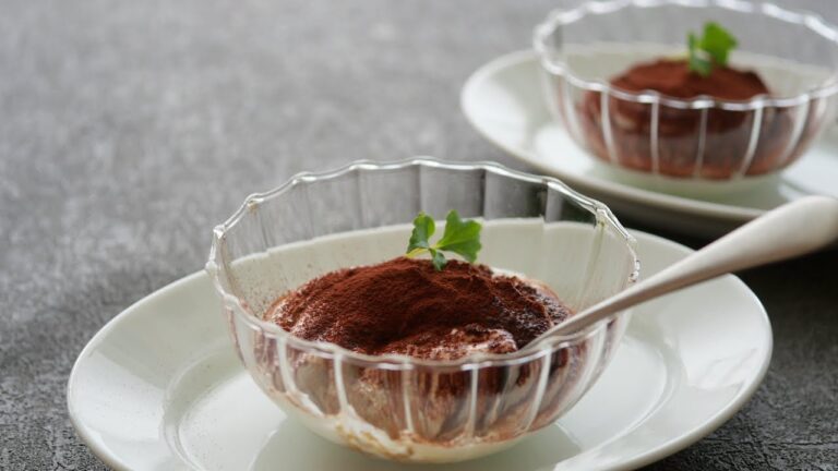 完成まで15分!オートミールのティラミス風 | Easy!Oatmeal yogurt dessert