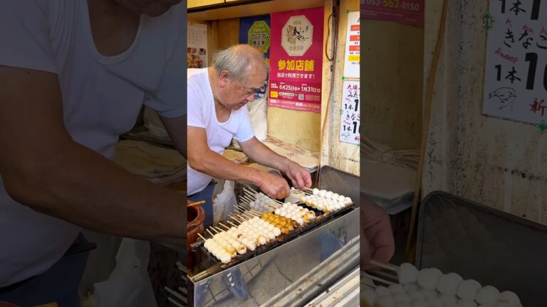 🇯🇵Japanse【Mitarashi dango🍡】