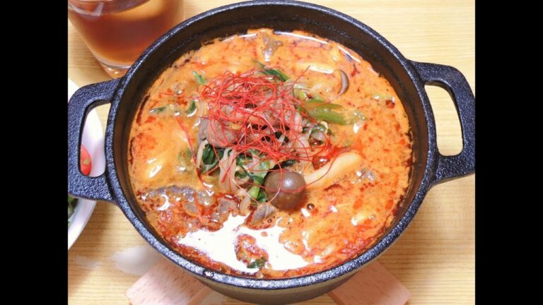 【今日の】ユッケジャン風ピリ辛ラーメン【昼食】