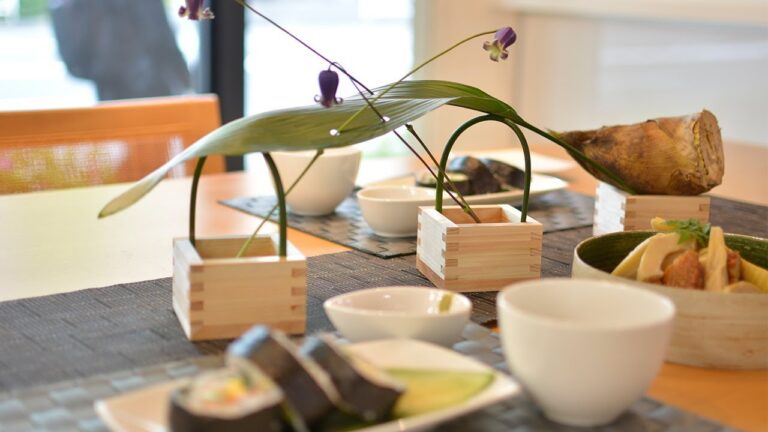 彩り太巻き寿司×三枡と筍