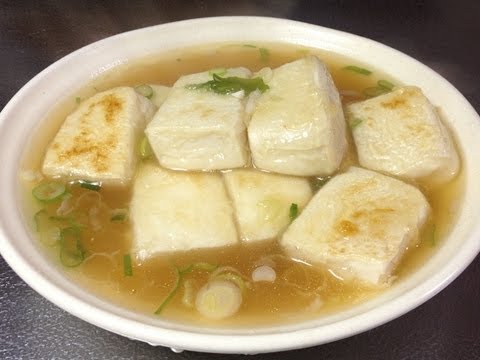 【簡単レシピ】揚げない揚げ出し豆腐
