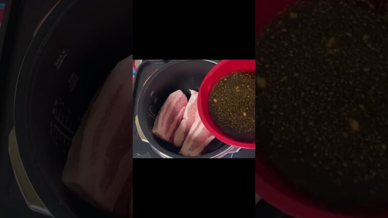 コイズミ電気圧力鍋でチャーシュー作ったよ