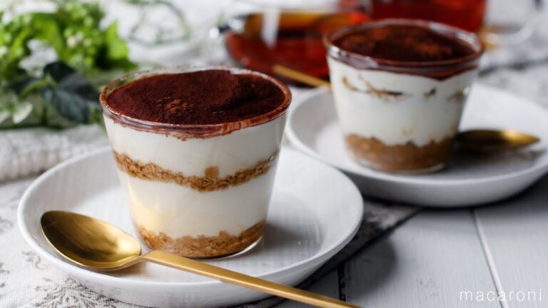 【ヘルシーティラミス】オートミール入り♪簡単に作れて満足感たっぷり！｜macaroni（マカロニ）