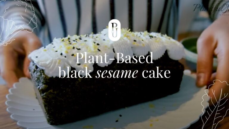 【乳製品なし・グルテンフリー】黒胡麻パウンドケーキを作ろう【パリ在住ママの手作りスイーツ】