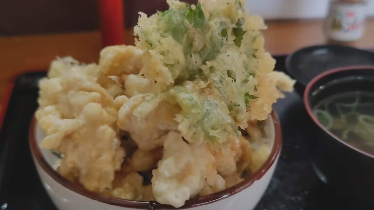 とり天丼（とり天専門店里や・鉄輪店）2023年3月