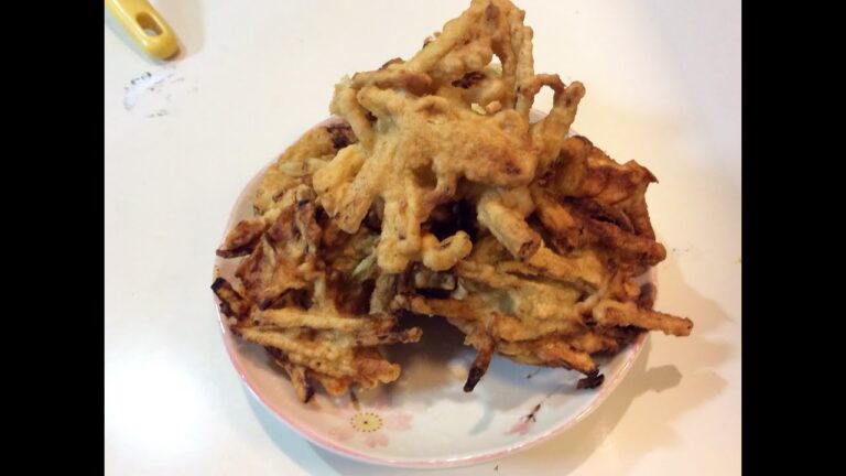 大地の恵みを感じる。ごぼうのかき揚げ