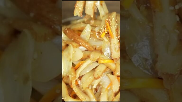 【1分韓国料理】作り置きに最高！冷めても美味しい”おでん炒め”